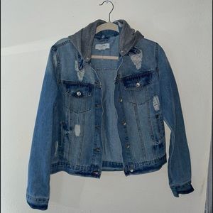 Distressed Denim Jacket 🧥